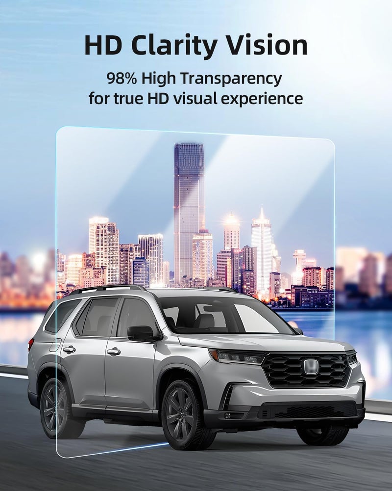 LANGBEAN Anti-Glare Matte 9-Inch Screen Protector for 2023-2025 Honda Pilot (EX-L/Elite/TrailSport/Touring/Black Edition) Infotainment Touchscreen, 9H Tempered Glass/Anti-Fingerprint 2024 2025 Pilot Accessories - Image 5
